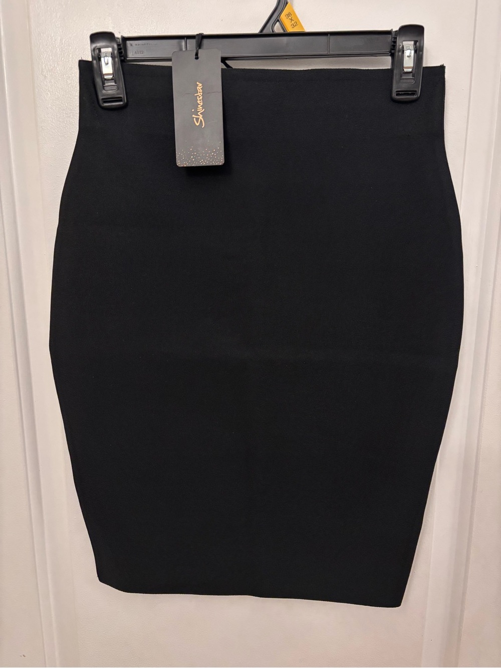 NWT- Shinestar Black Pencil Skirt - Classic Slim Fit